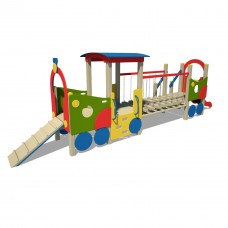 Детский игровой комплекс Паровозик с вагоном TE503