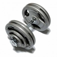 Гантели наборные 25,5 кг FitLogic Hammer Finished Dumbbell