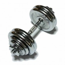 Гантели наборные 29 кг FitLogic Chrome Dumbbell