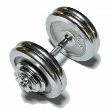 Гантели наборные 20 кг FitLogic Chrome Dumbbell